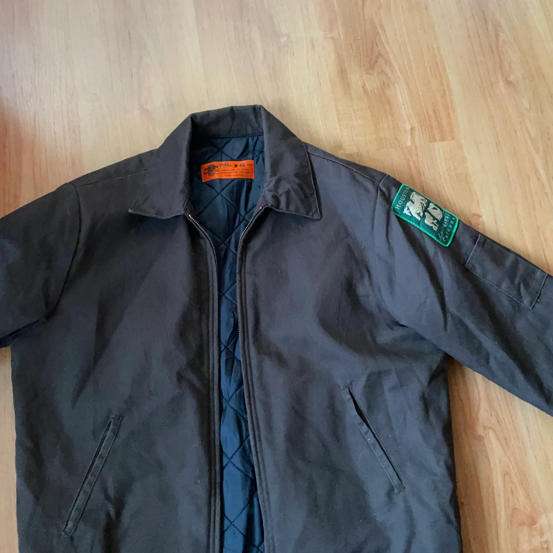 Brun vårjacka  - 90