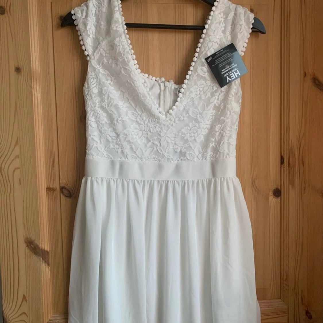 Vit klänning - 90