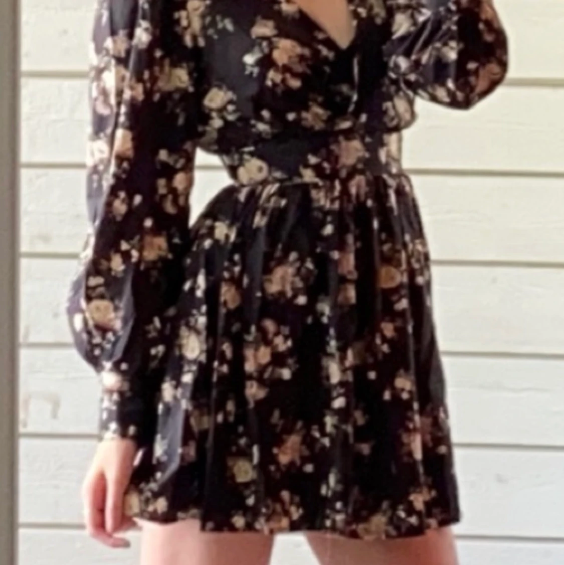 Klänning volang  - 90