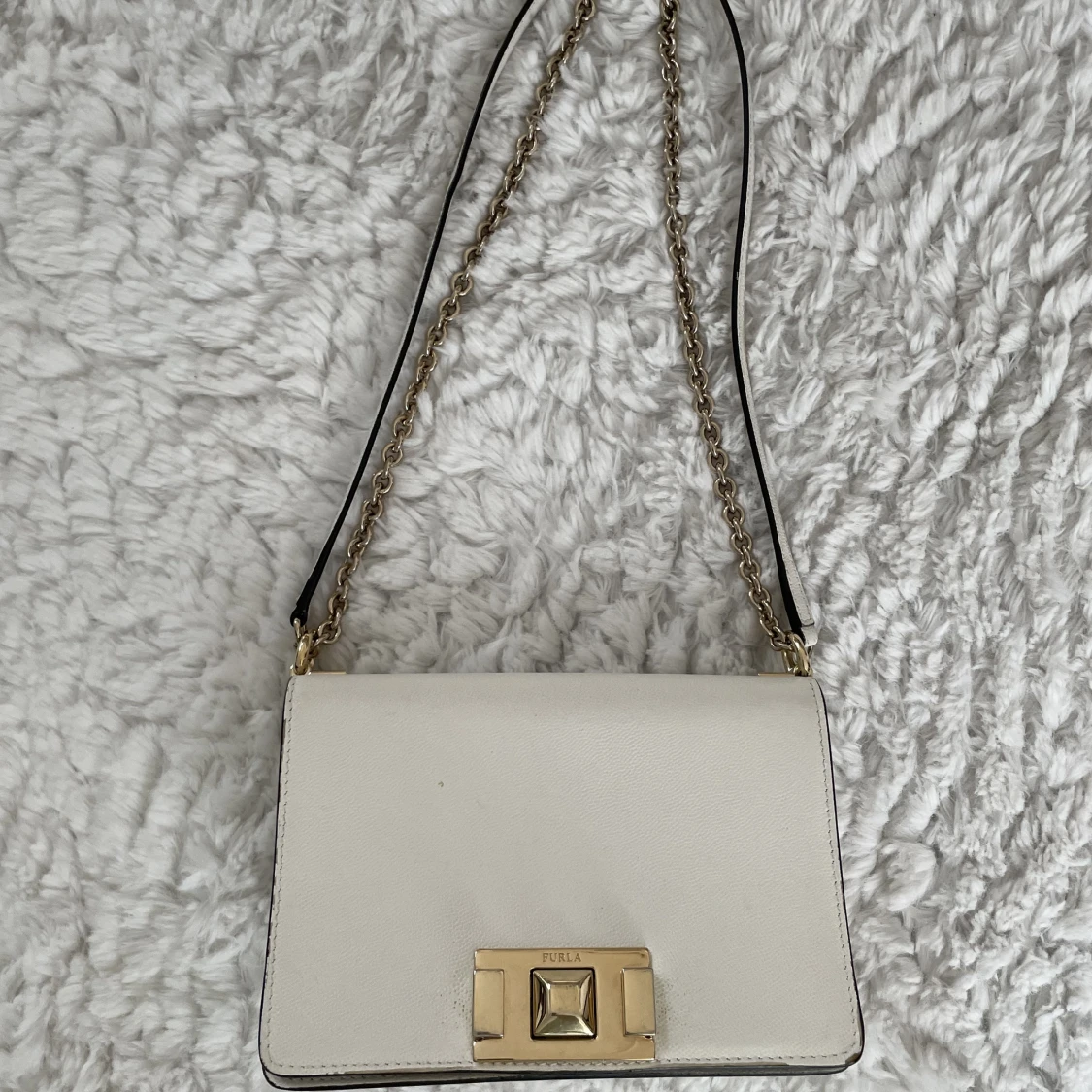 FURLA MIMI CROSSBODY VÄSKA VIT
