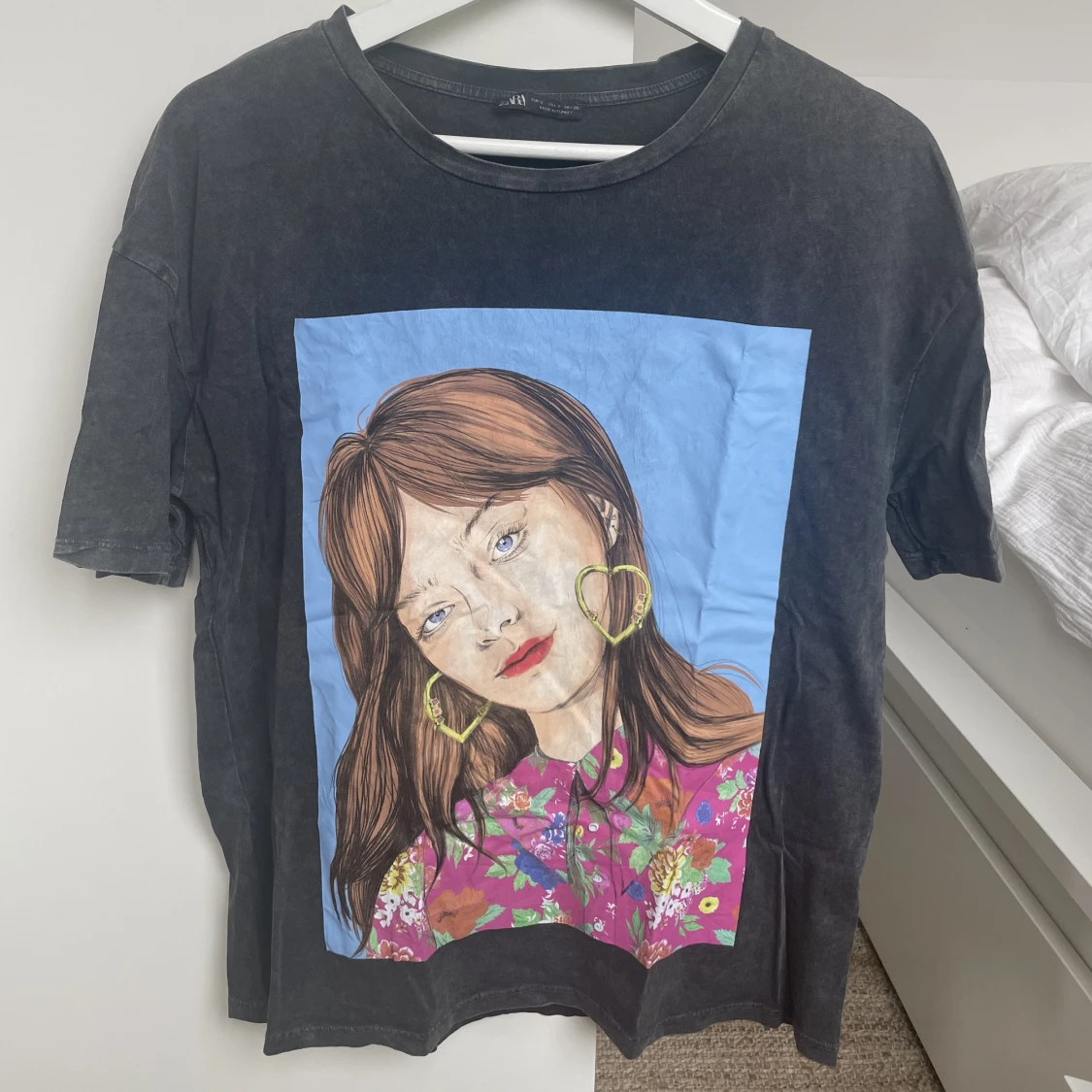 T-shirt med tryck - 90