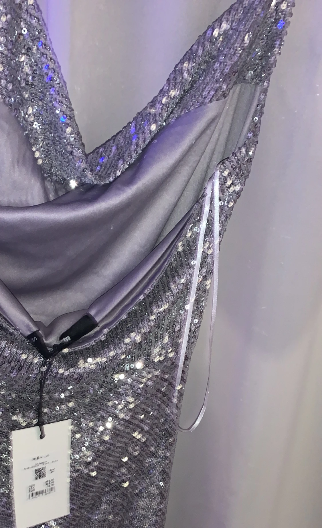 Glitter klänning  - 90