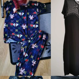 Sett i strl L - xl  - T-shirt och leggins trekvarts nyskick Super stretchig 