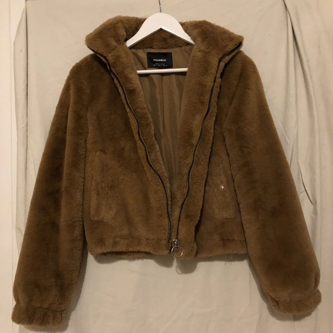 Pälsjacka från Pull&bear