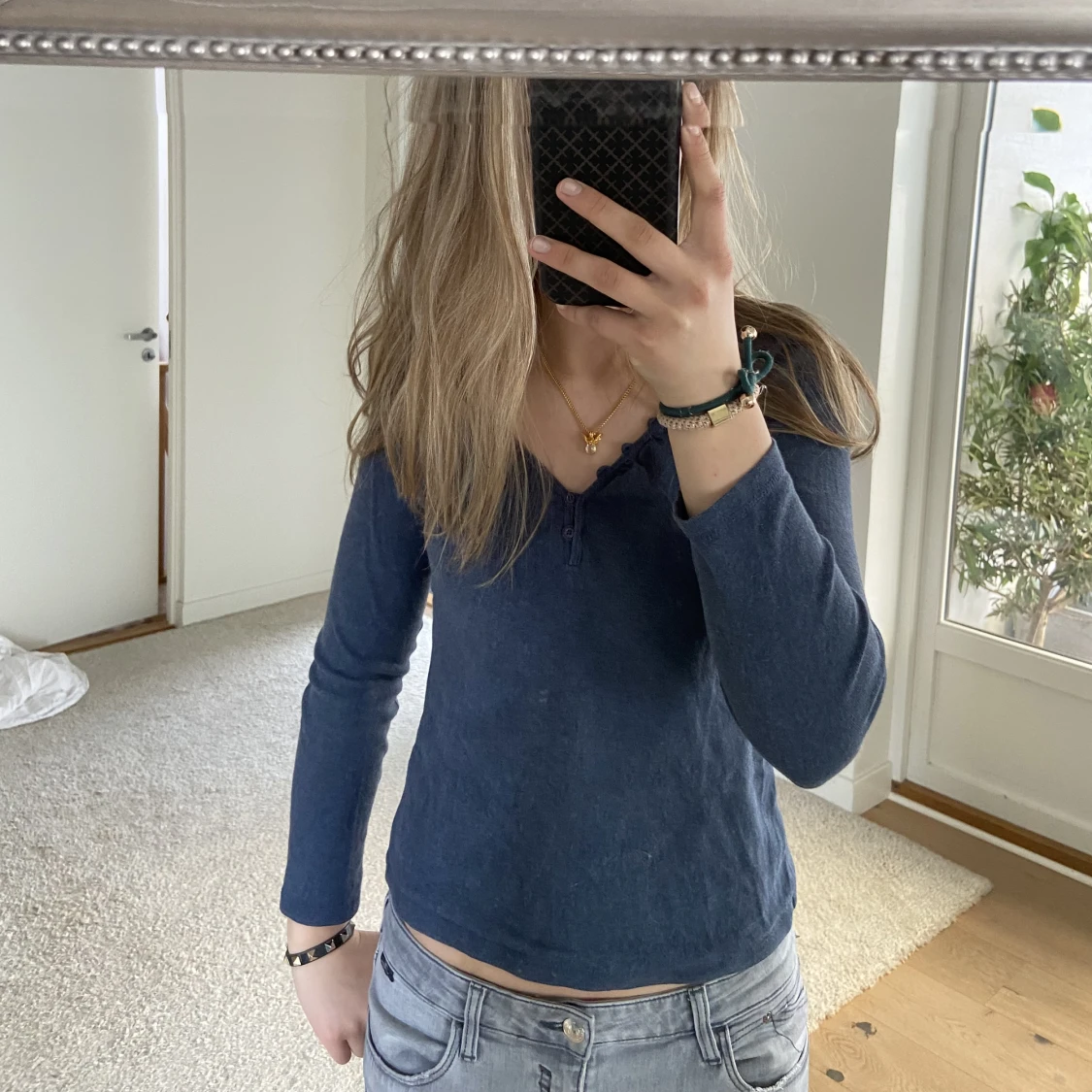 Baströja med detaljer