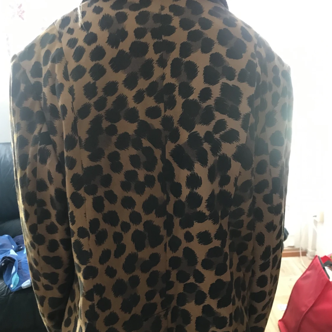 Leopardmönstrad kavaj - 91