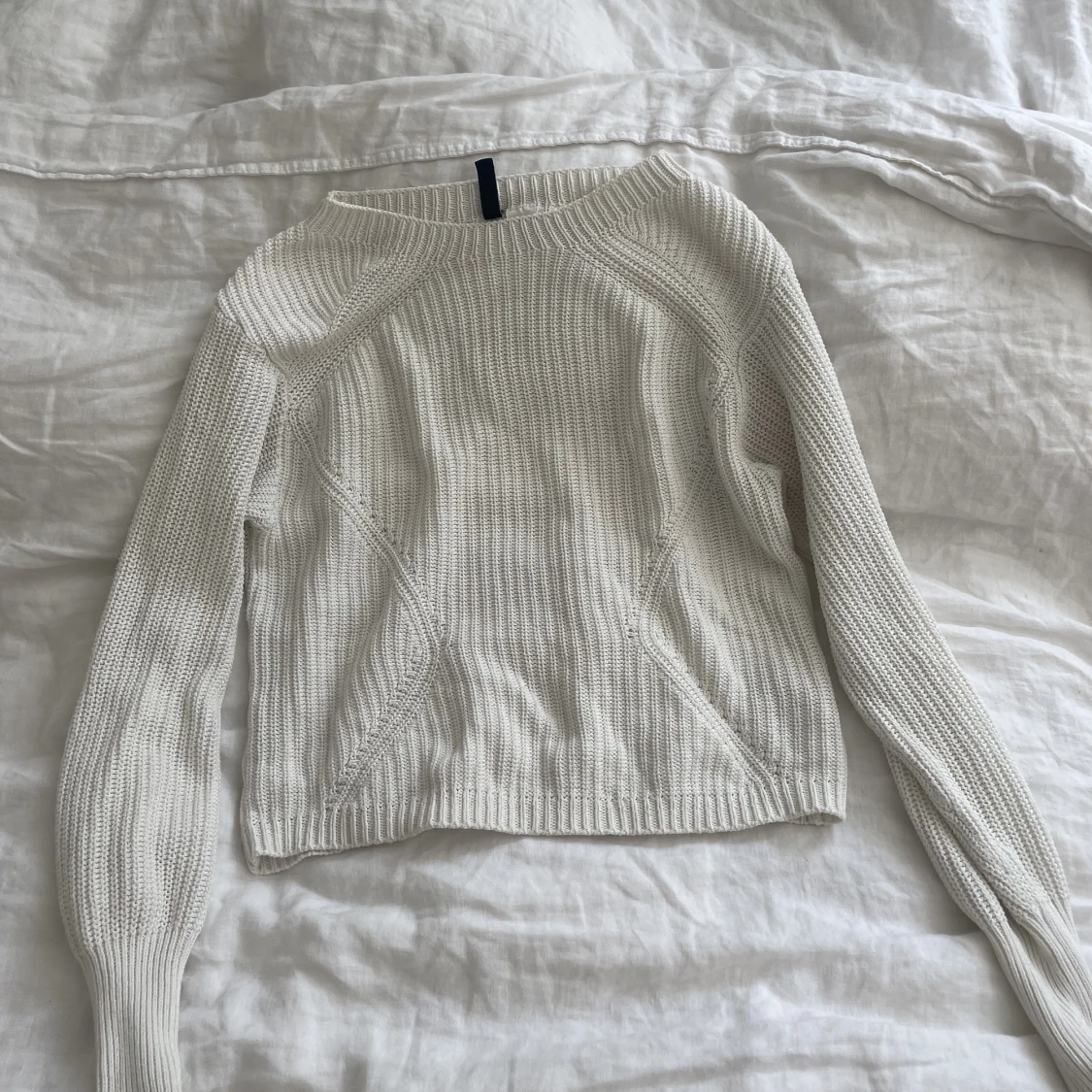 Tunt stickad långarmad  - 90