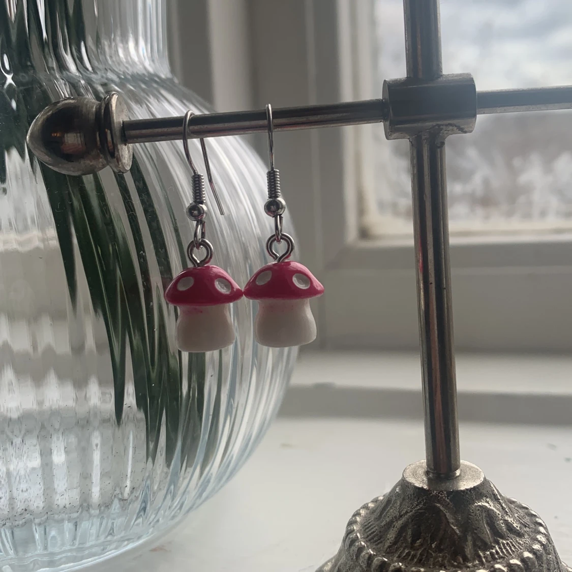 Super söta svamp örhängen🍄