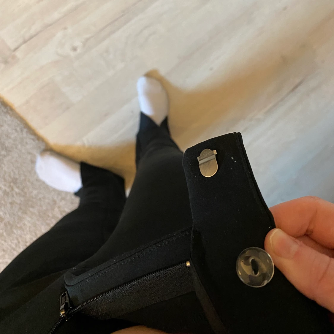 Kostymbyxor med slits - 91