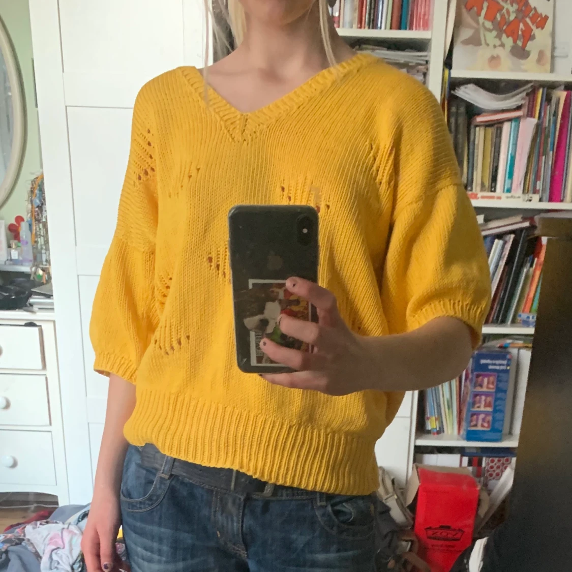 Gul tröja - 90