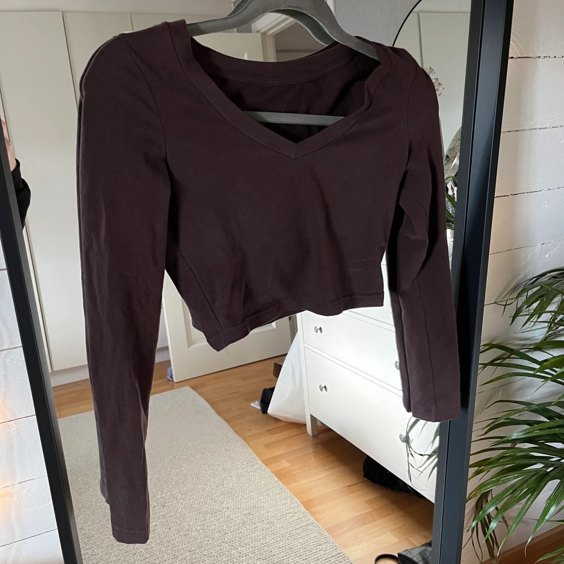 Brun långärmad tröja