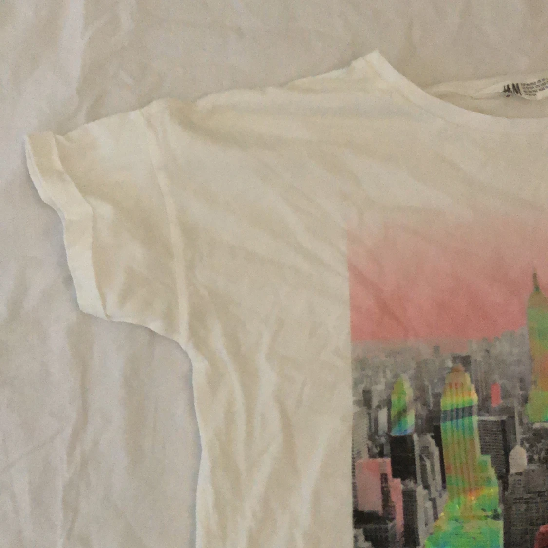 T-shirt med tryck - 90