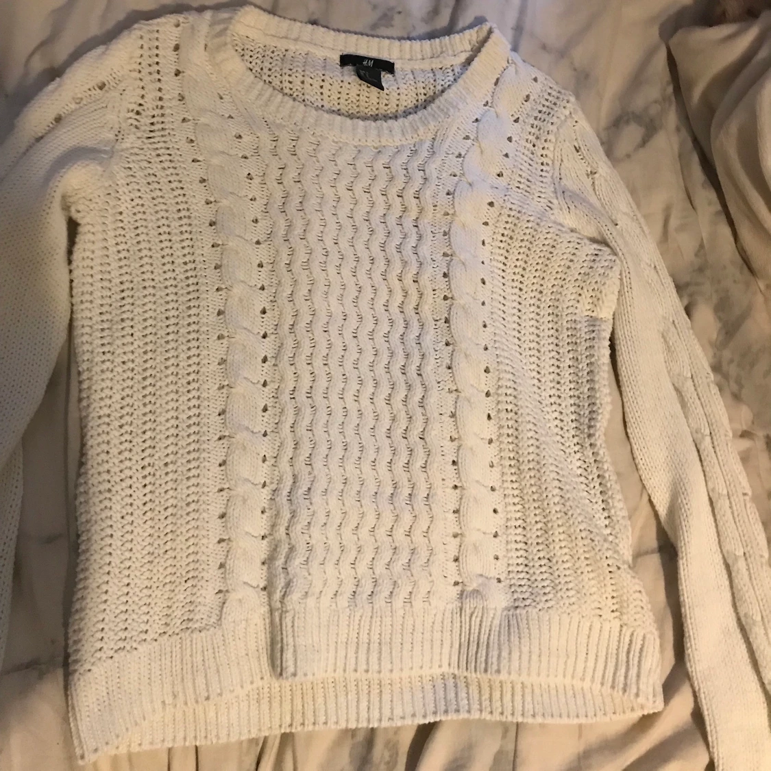 Stickad tröja