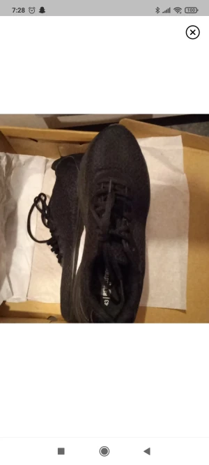 Det är bra jätte och finjätte  - Hoppas Bäst skor svart finjätte 