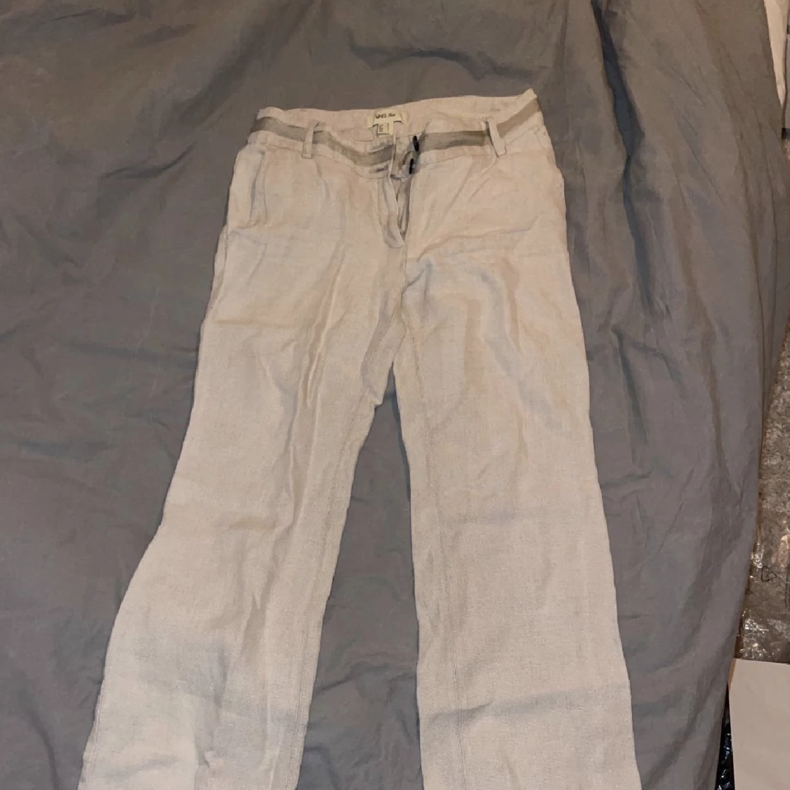 Supersnygga lågmidjade linnebyxor😍😍 - 90