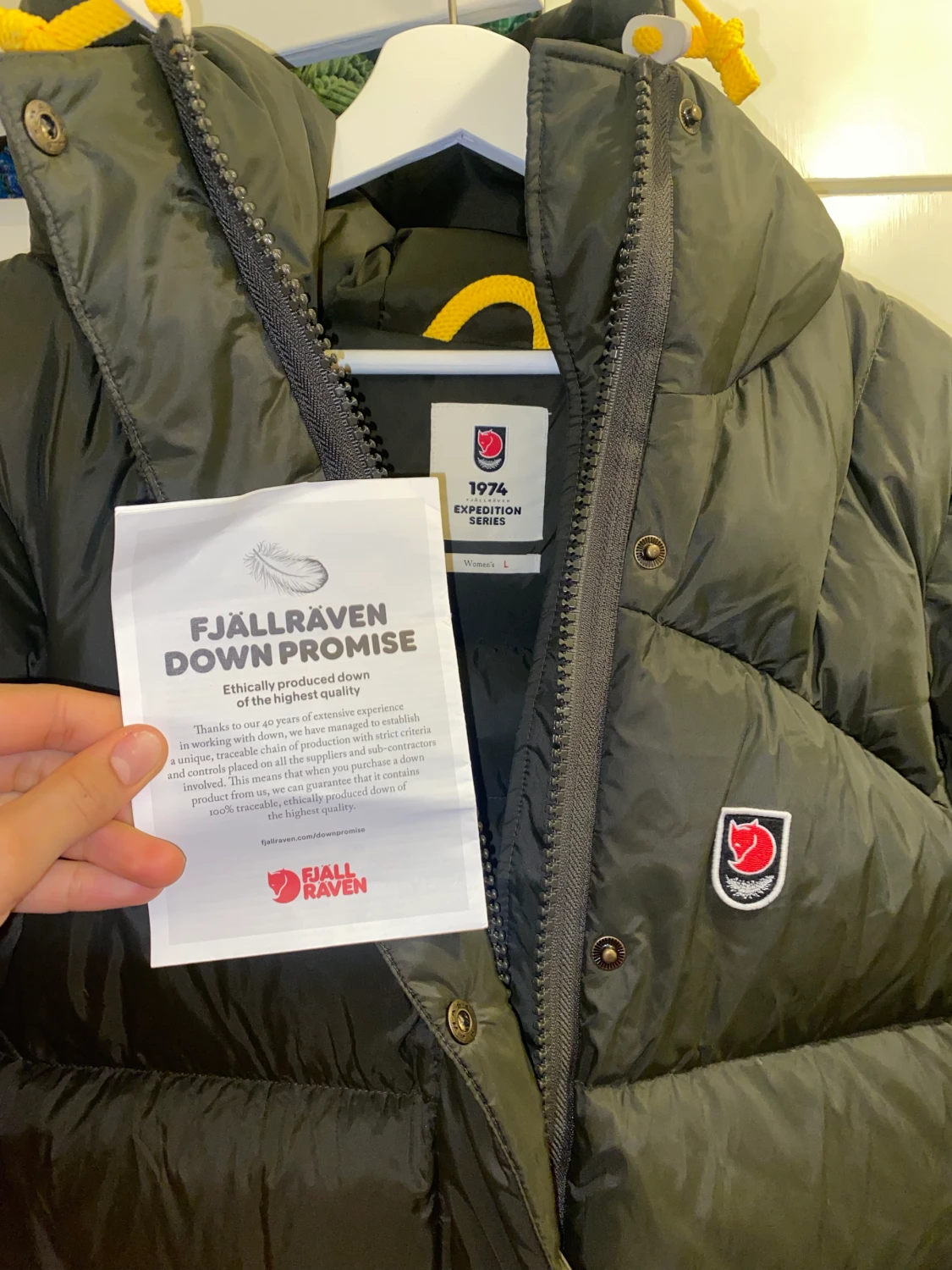 Ny Fjällräven Expedition down lite W - 90