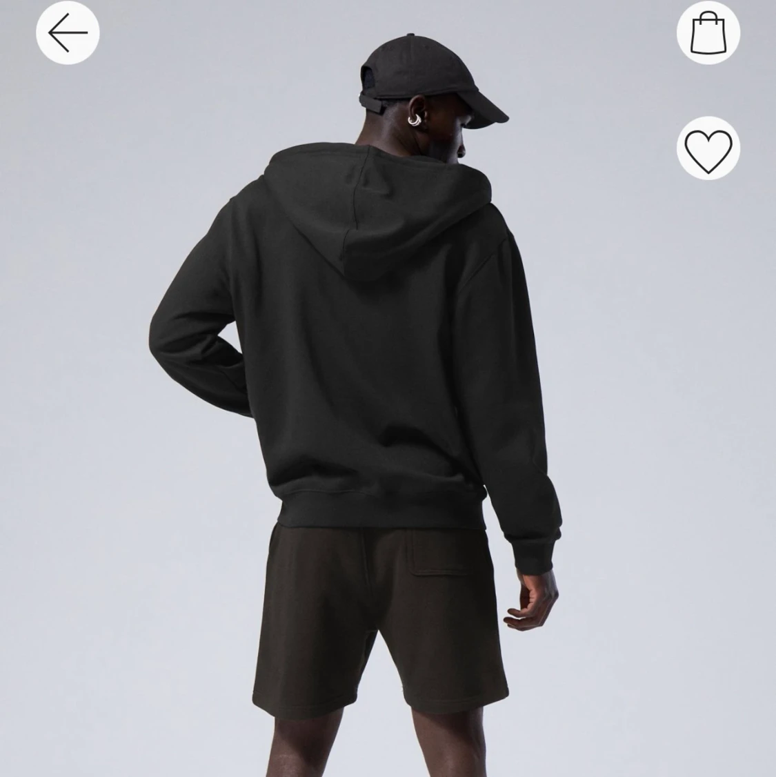 Weekday zip Hoodie strl S  - 90