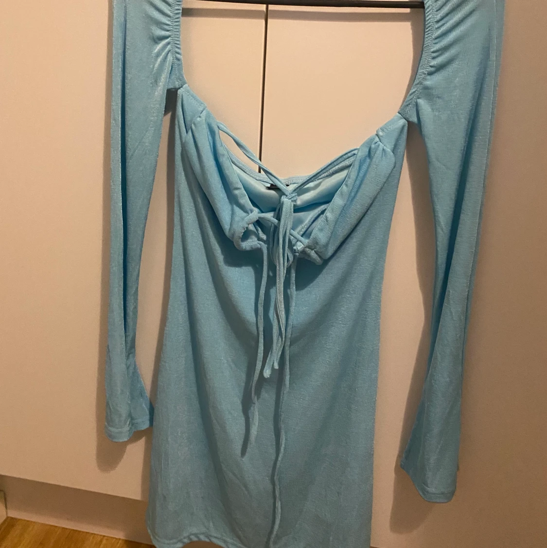 Blå klänning  - 90