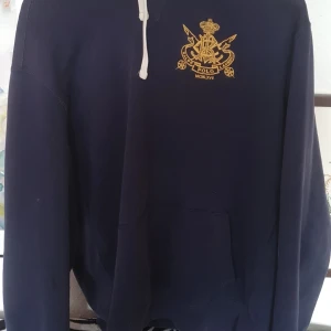 Ralph Lauren Hoodie  - Marinblå Hoodie med luva XL