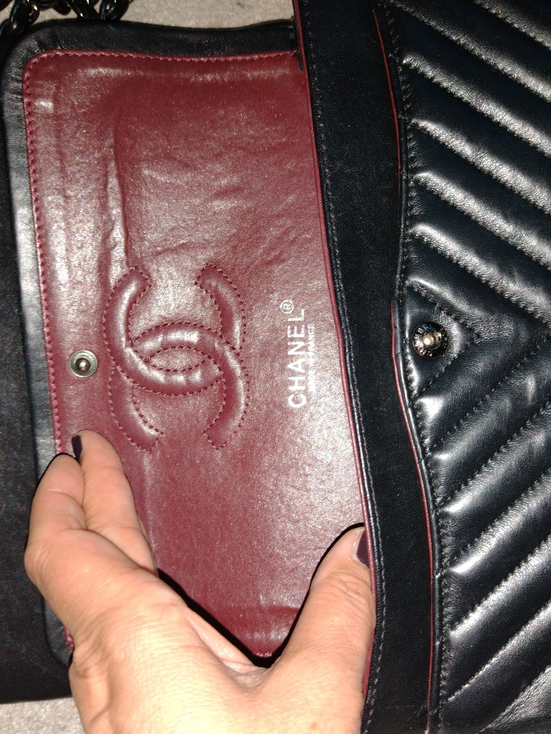 Chanel Chevron bag - 91