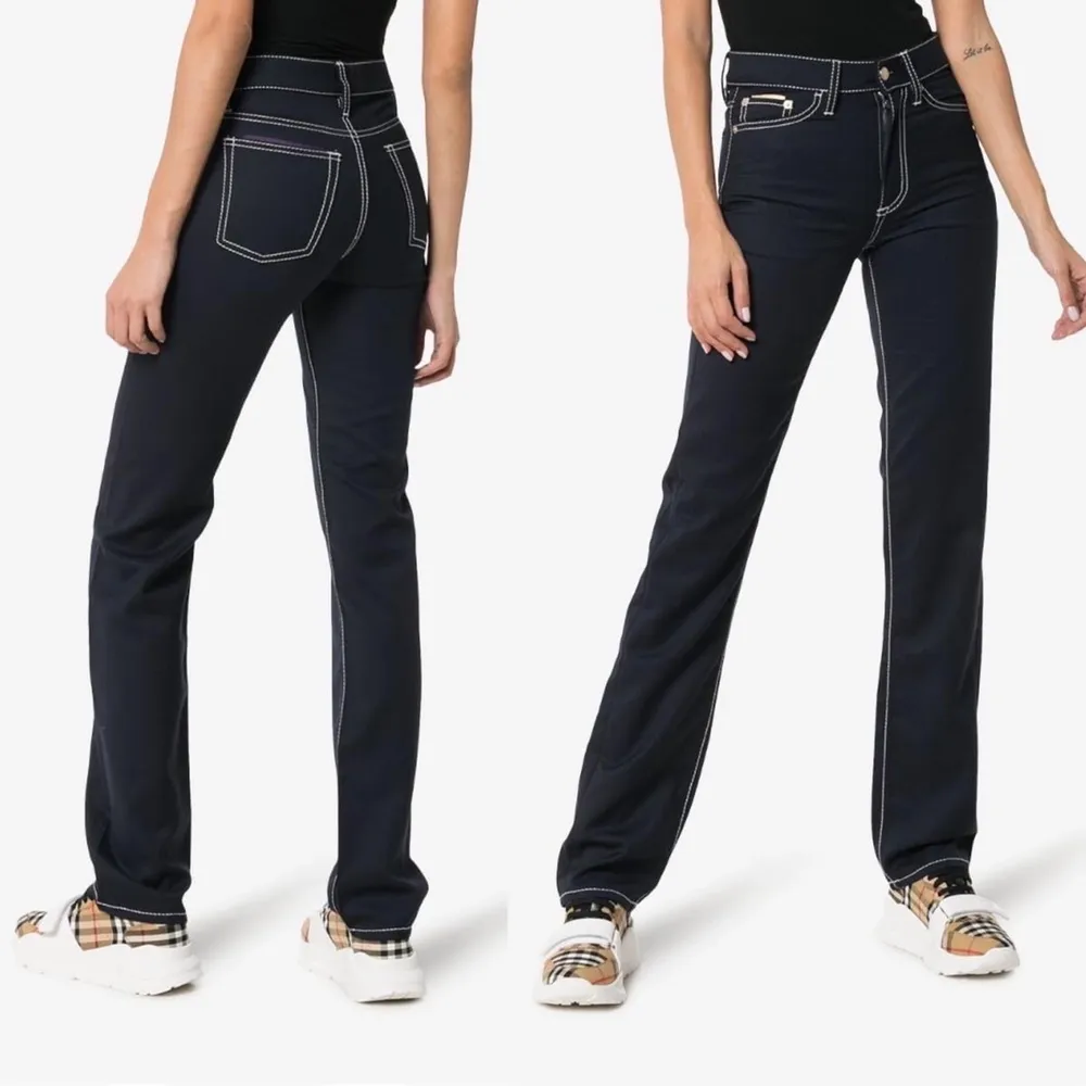 Säljer dessa snygga eytys byxor i strl 28/30! Skulle säga att dem är rätt små i strl! 🌈. Jeans & Byxor.