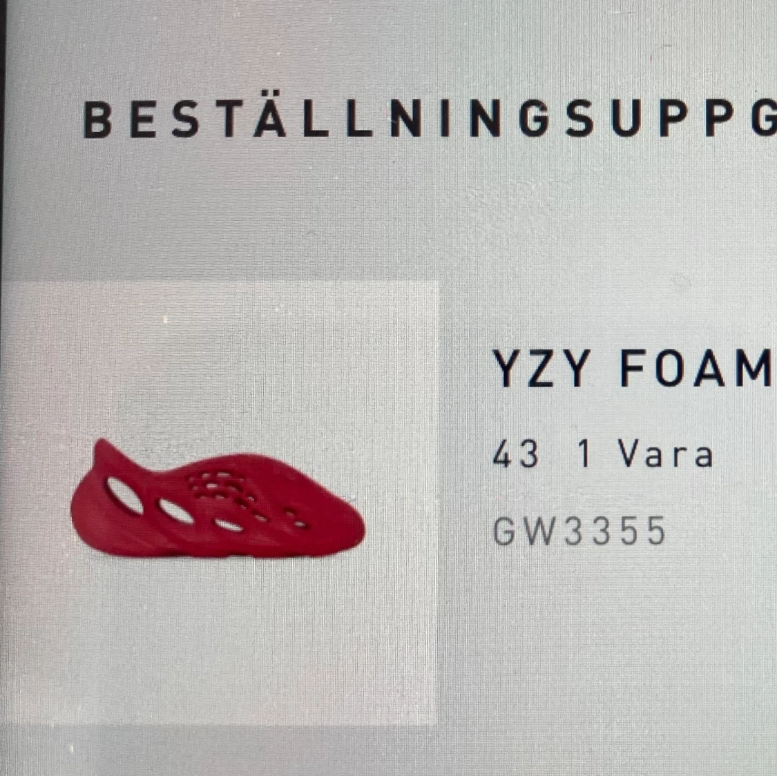 Yeezy foam runner  - 91