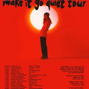 Girl In Red Biljett  - Girl in red ska den 24 maj ha konsert i Stockholm, Fryshuset och jag har en biljett som jag inte längre behöver. Buda på :)