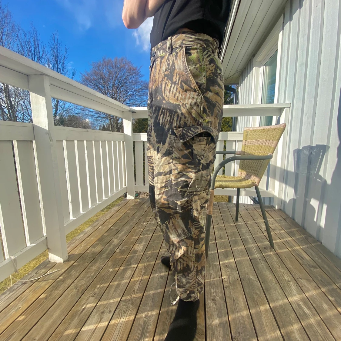 Cargobyxor Camouflage Weekday Strl 38 - 90