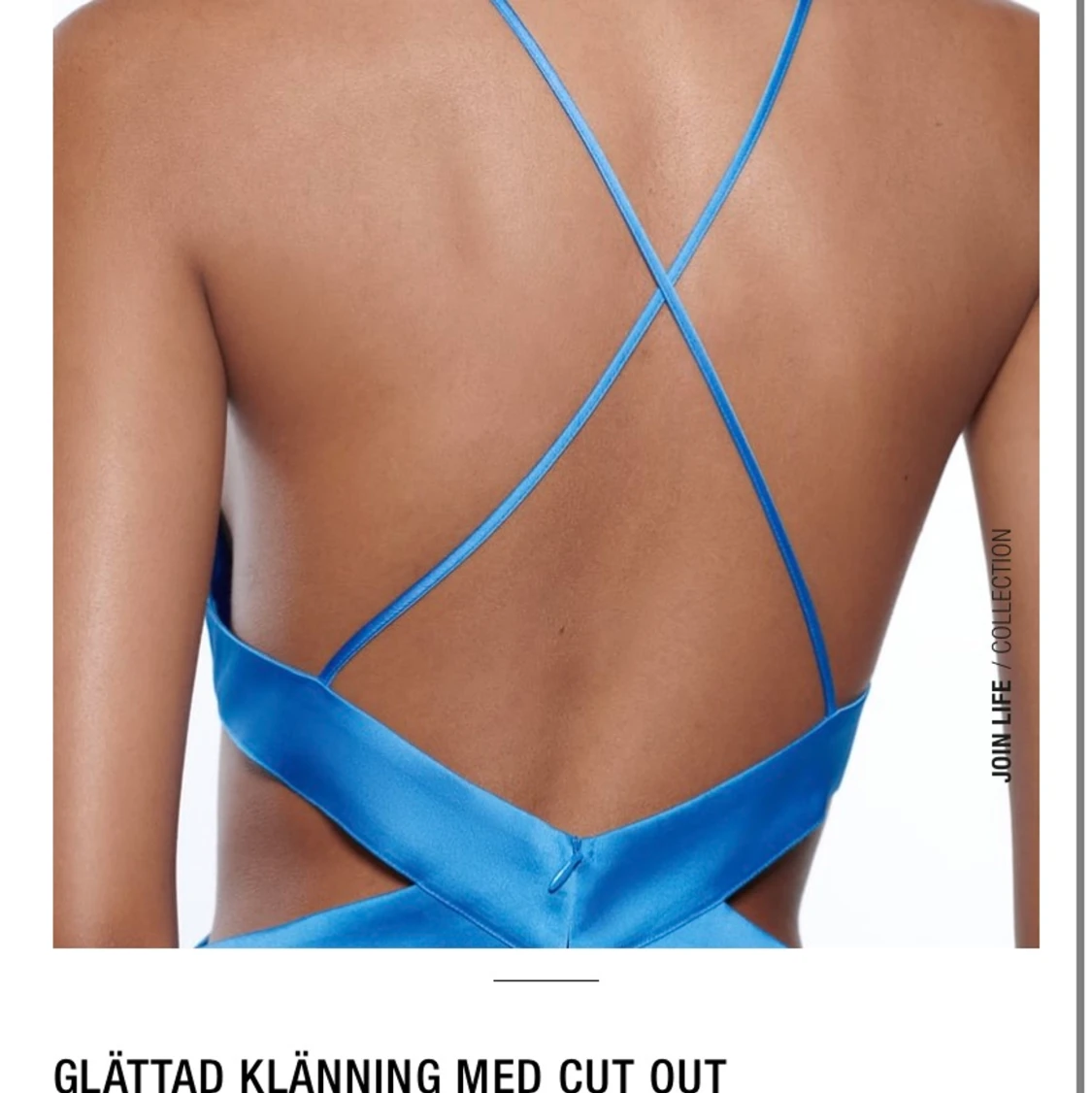 ZARA klänning med cutout detalj - 91