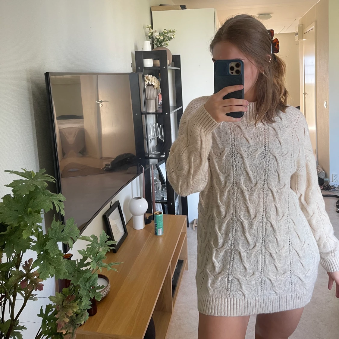 Stickad Klänning/tröja