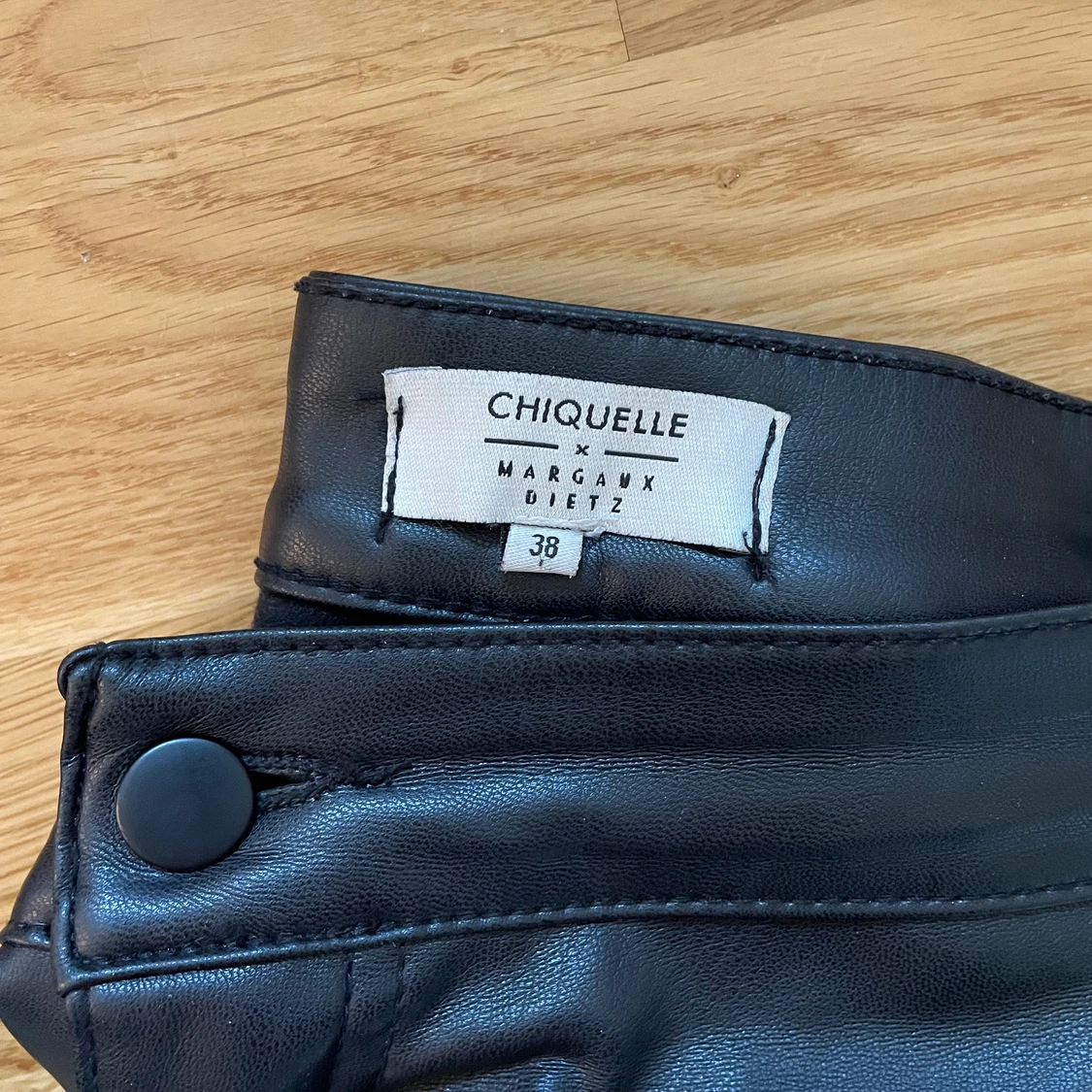 Raka läder byxor  - 91