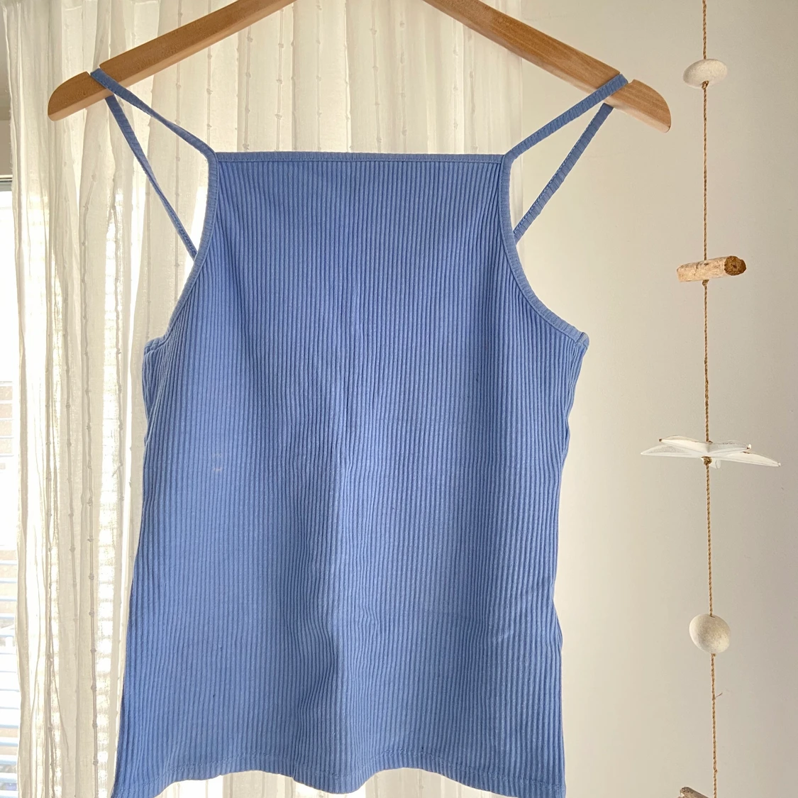 Ljusblått linne - 90