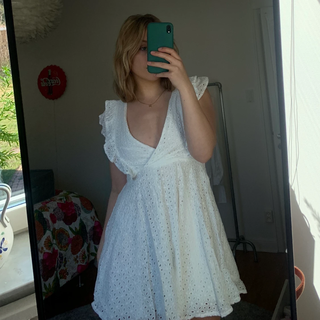 Vit Studentklänning 