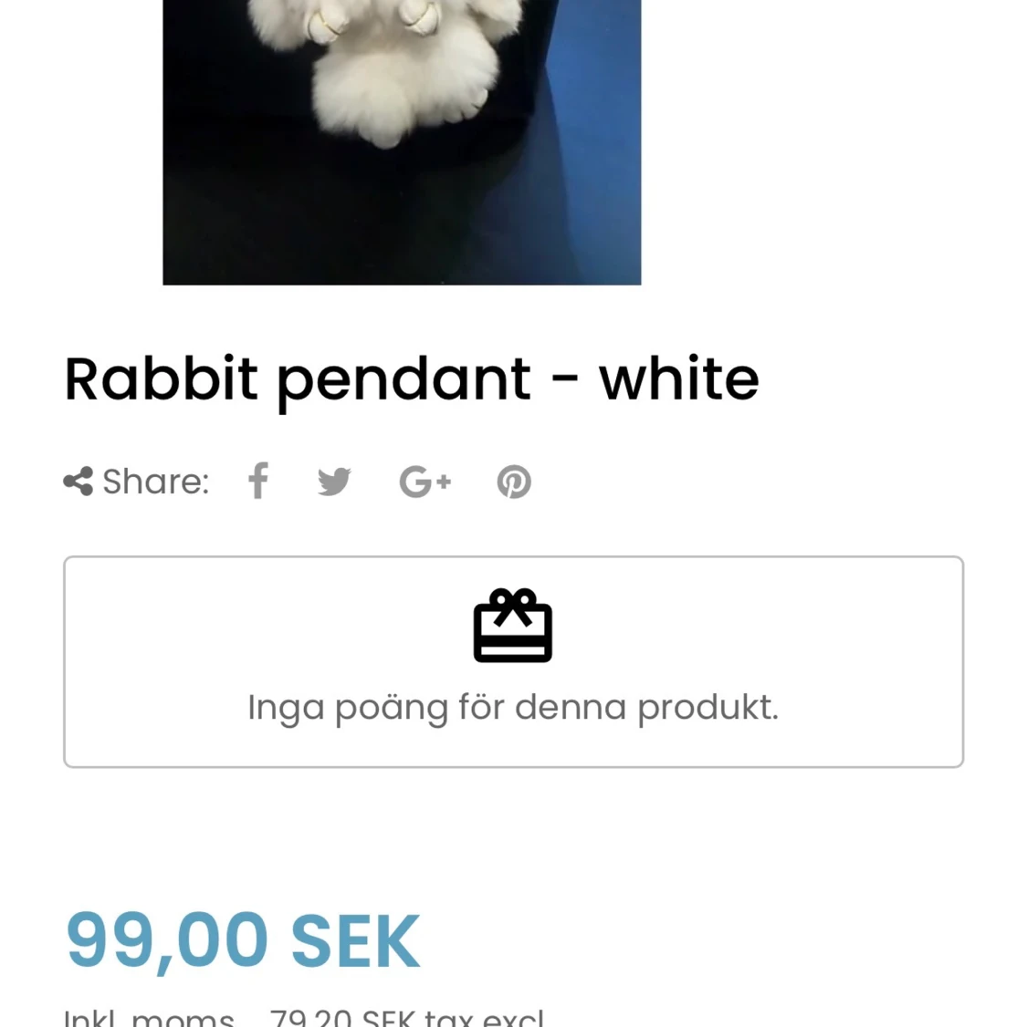 Garoff kanin till väska  - 90