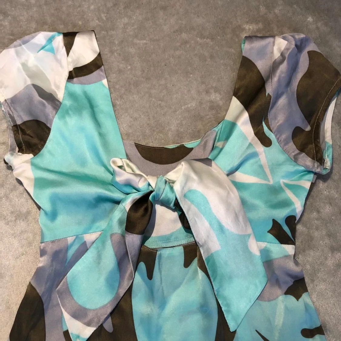 Drömig klänning i silke - 90