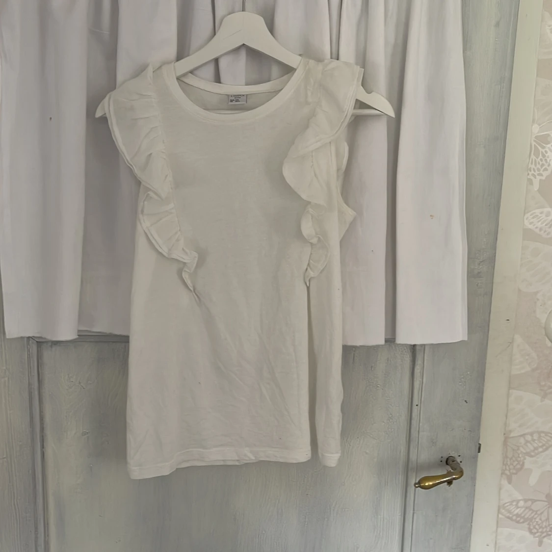 Volangtröja vit lindex S/XS