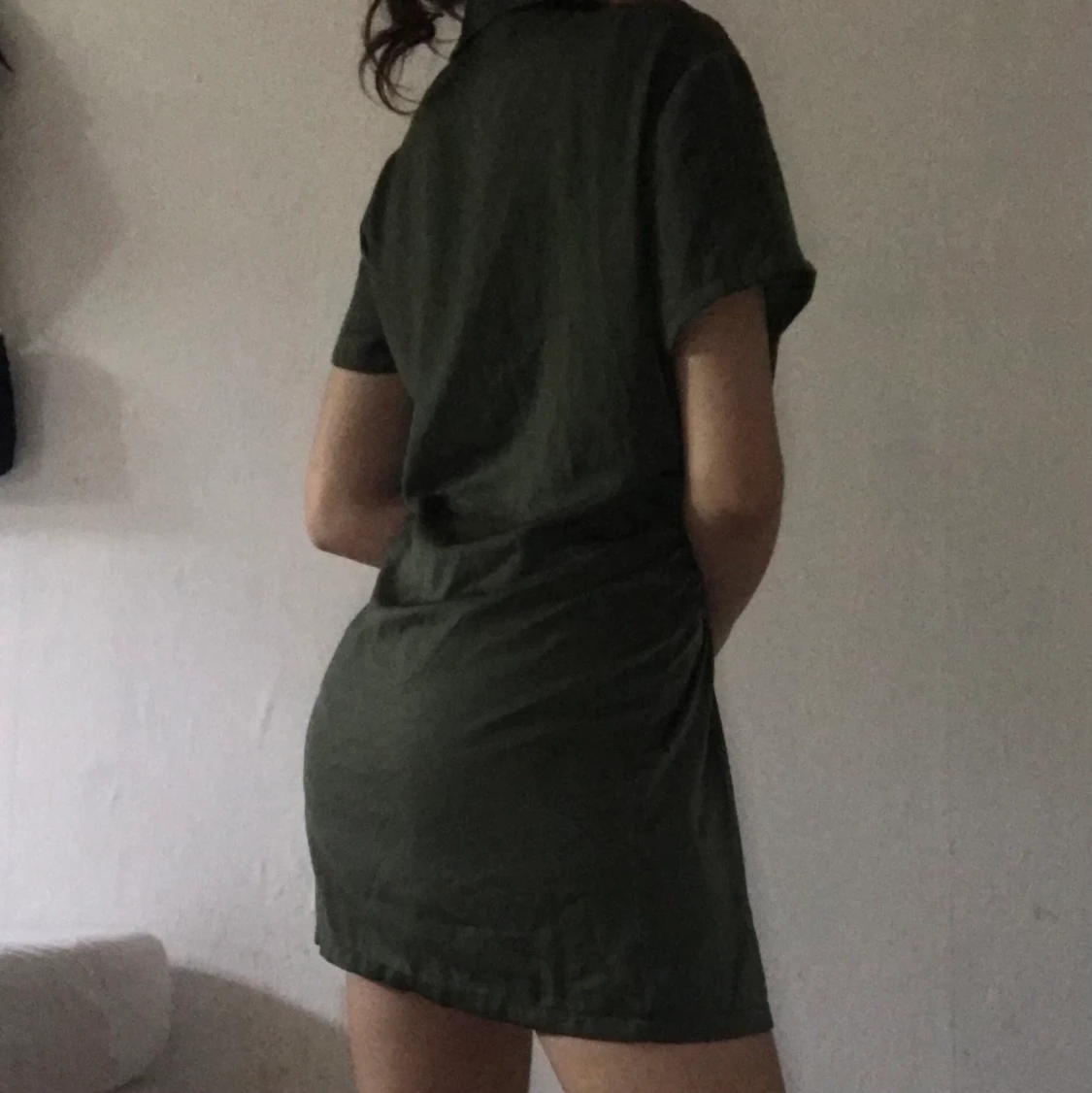 Oversized Grön Skjorta