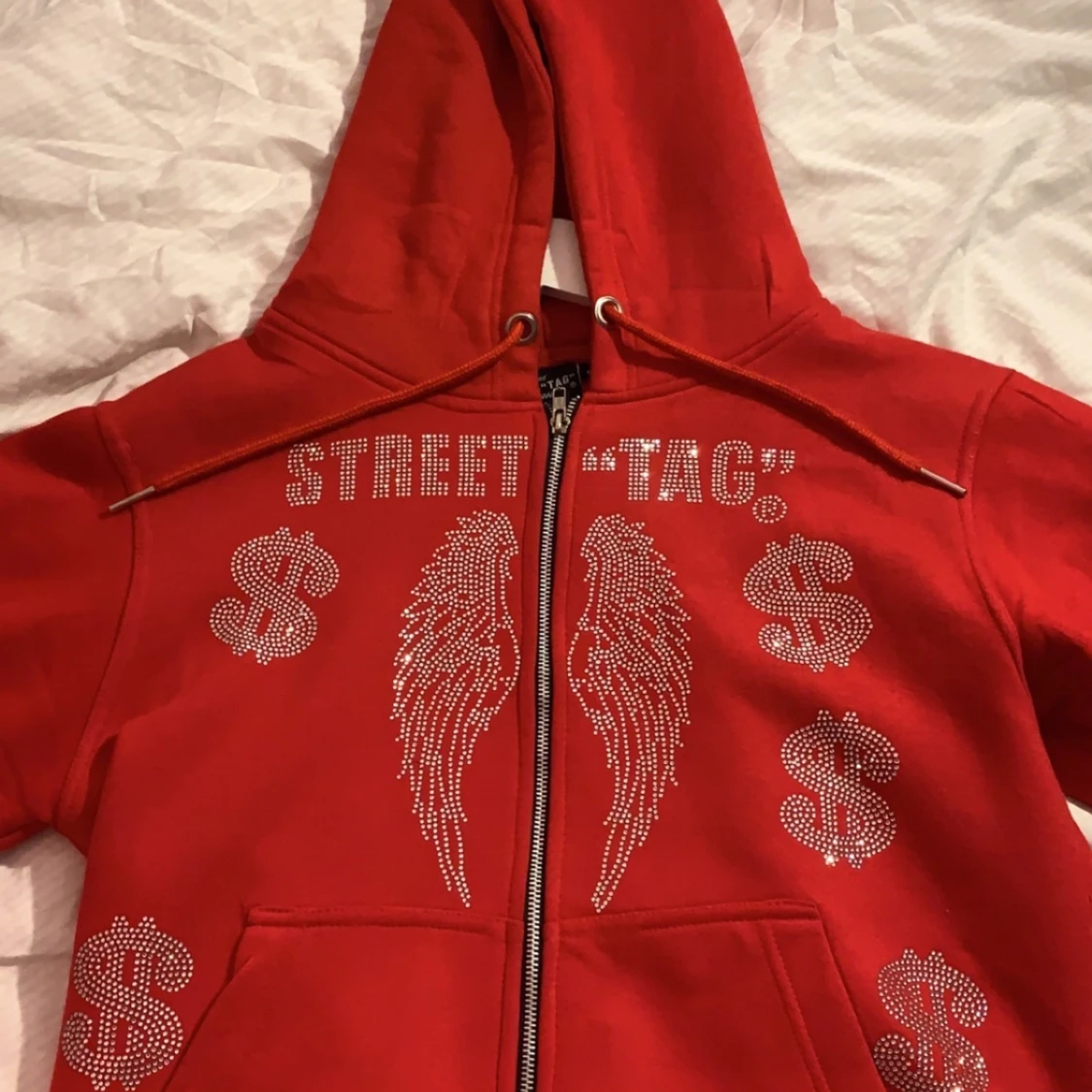 Rhinestone Hoodie  - 90