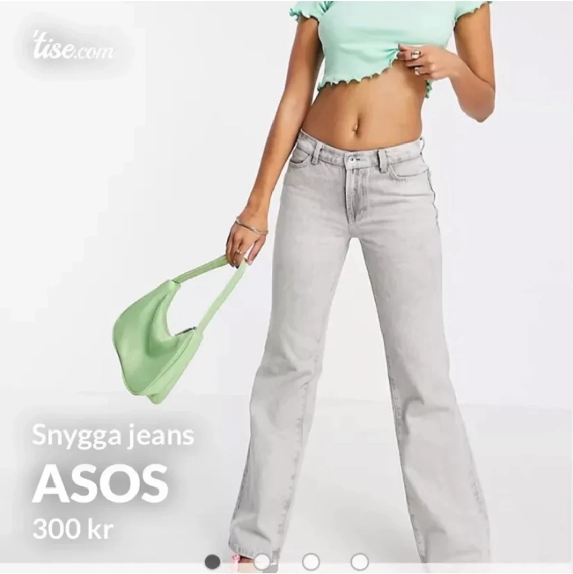 Grå jeans