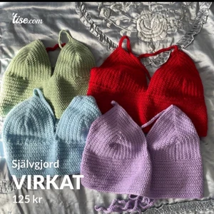 Virkad 🧶  - Egen virkade toppar😇 Går att beställa egen färg och storlek💕