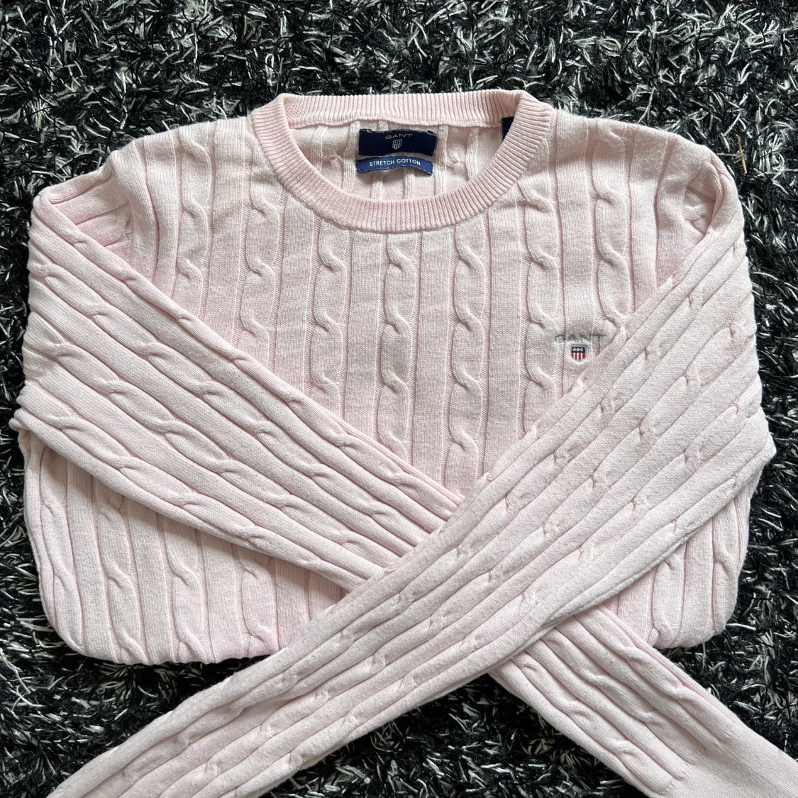 Kabelstickad tröja från GANT - 90