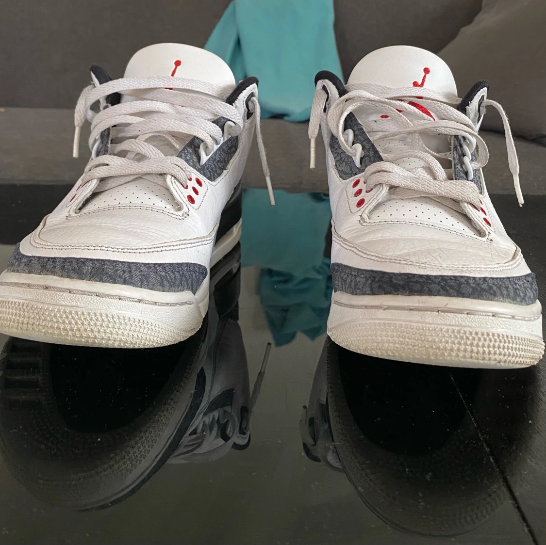 Air Jordan 3 Fire Red Denim (2020)