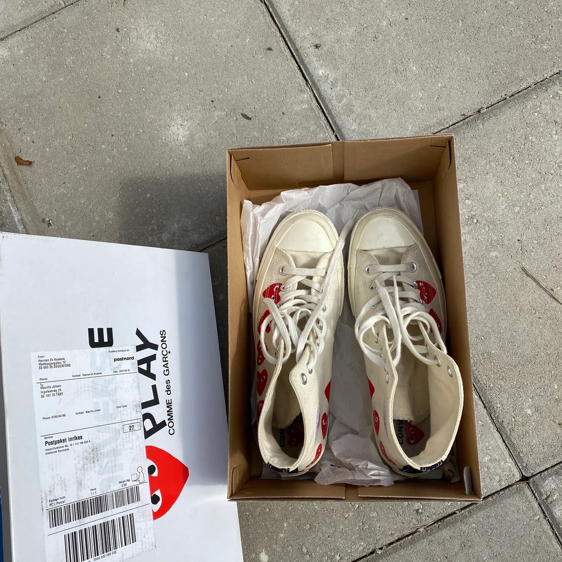 CDG x CONVERSE CHUCK TAYLOR - 90