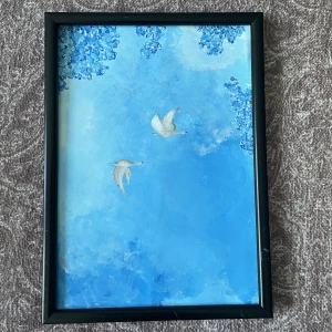 Poster - Handmålade akrylposters💙🎨 XRam ingår ejX