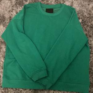Grön sweatshirt från lager 157 ska sälja den för 75 kr 