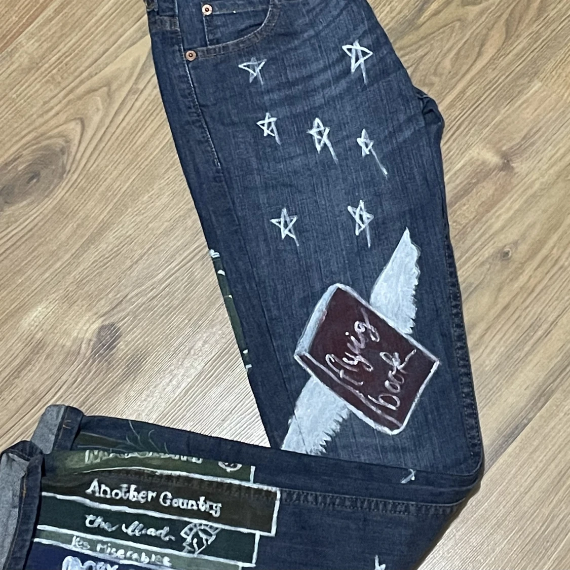 Levis byxor med bok design - 91