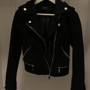 Svart mocha jacka - Använd 1 höst, storlek xs