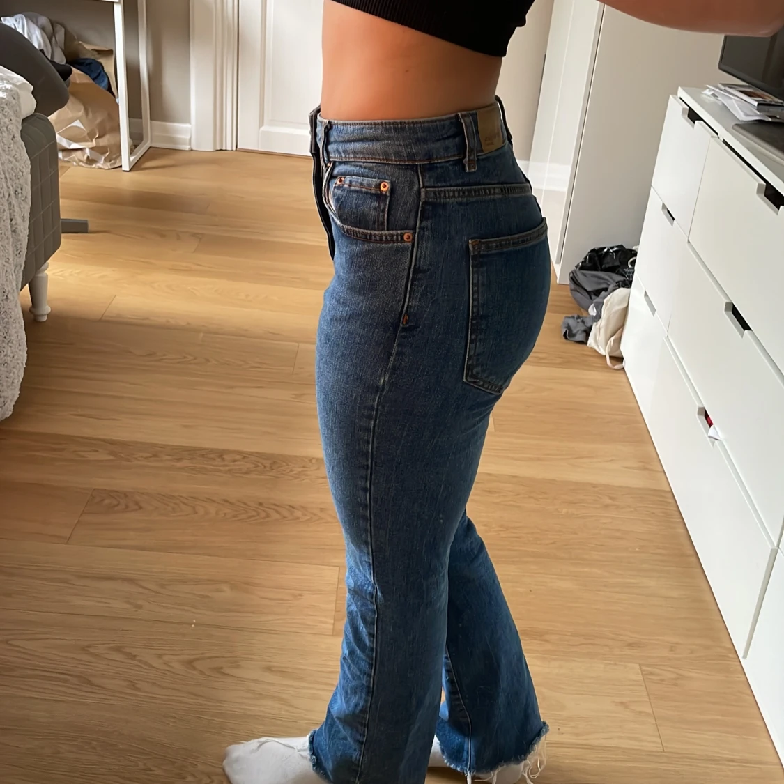 Flate jeans från Gina Tricot - 90