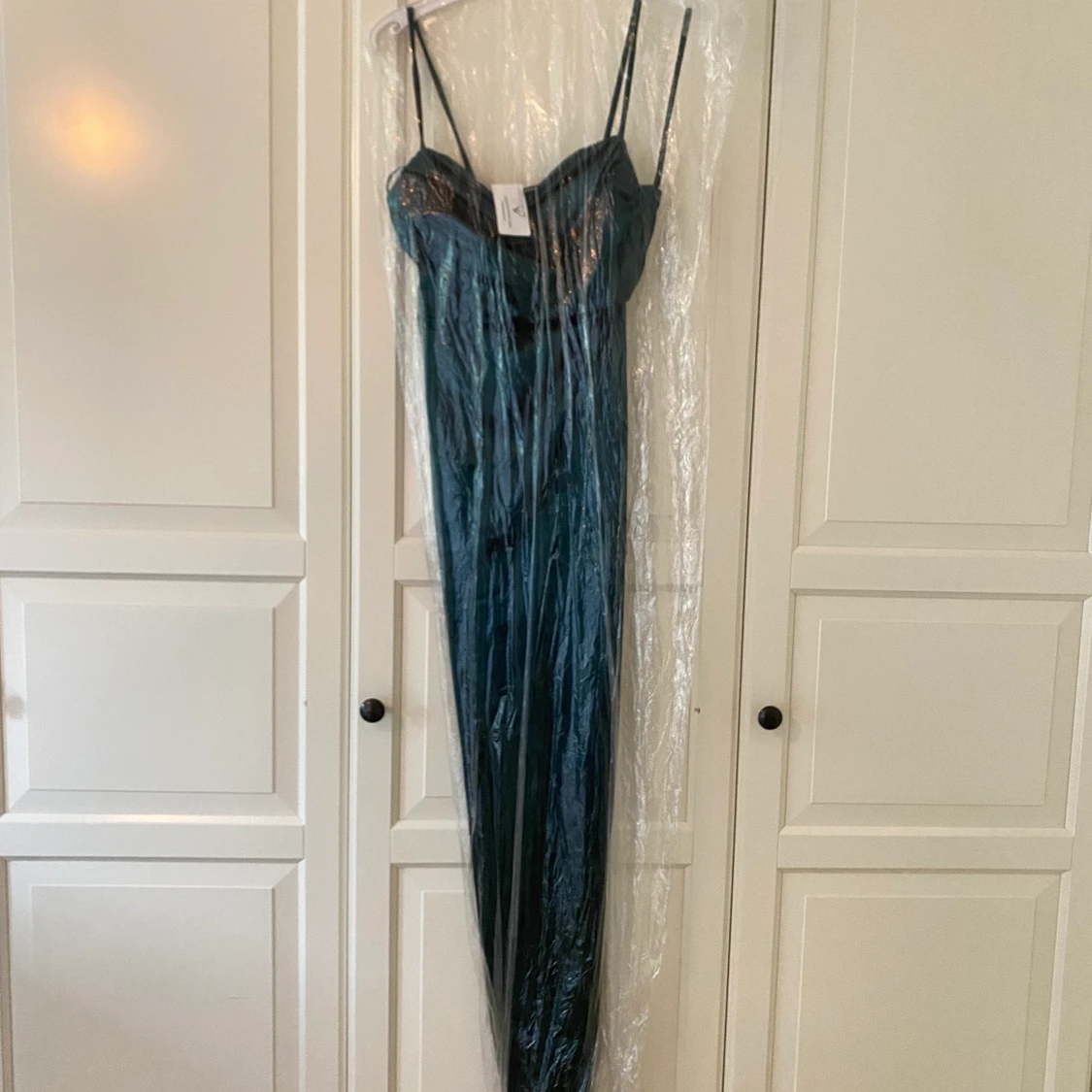 Bal klänning grön - 90