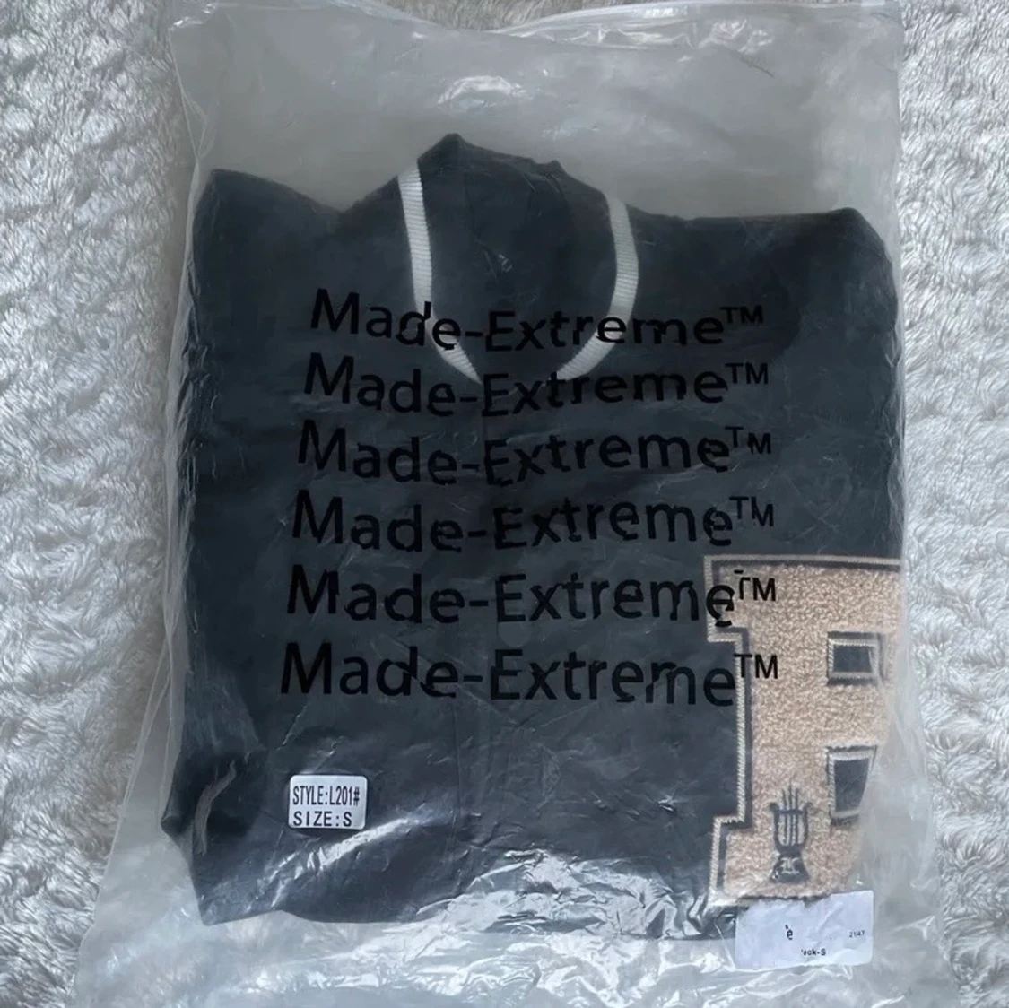 Aelfric Eden varsity jacket bone - strlk M - 91